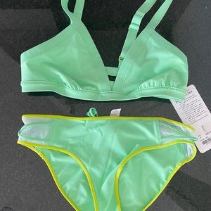 Green Lululemon Swimsuit Size 6